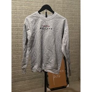 Walloon Lake Crewneck Sweatshirt Gildan Anchor Graphic Gray Small‎